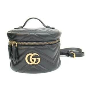 Gucci GG Marmont Mini Rucksack Quilted Leather Packaging Backpack